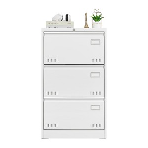 NicBex 2-Drawer File Cabinet with Lock Modern Office Storage Cabinet Under Desk Storage Filing Cabinet for Home, Office - 1 of 4