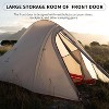 Naturehike Cloud-Up 2 Person Tent Lightweight Backpacking Tent with Footprint - Free Standing Ultralight Camping Hiking Backpack Tents Two Person Tent - 2 of 4