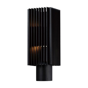 ET2 Lighting Rampart 2 - Light Post Light in  Black - 1 of 4