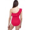 Women's Ruffle One Shoulder One Piece Swimsuit - Profile By Gottex - 2 of 3