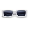 Rectangle Adult Sunglasses White - Bullseye's Playground™ - 3 of 3