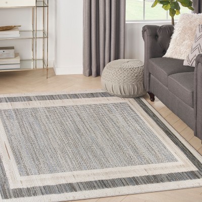 Nourison Serenity Home Modern Bordered Indoor Area Rug