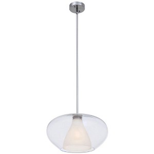 George Kovacs Lighting Soft 1 - Light Pendant in  Chrome - 1 of 1