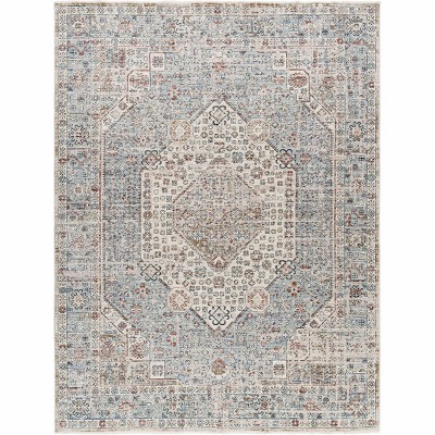 Hauteloom Kalei Beige & Blue Area Rug