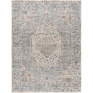 Hauteloom Kalei Beige & Blue Area Rug - 1 of 4