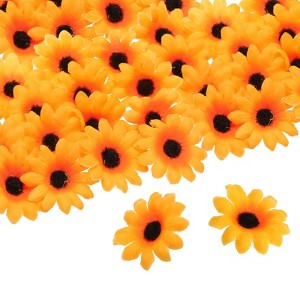 Unique Bargains Silk DIY Wedding Home Decor Artificial Flowers - 1 of 4