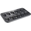 Bellemain Nonstick Madeleine Pan 12-Well Carbon Steel Mold for Cookies & Tea Cakes (2-Pack) - 4 of 4