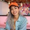 Dalix Salmon Nigiri Embroidered Sushi Cotton Dad Hat Baseball Cap Adjustable Womens - 2 of 4
