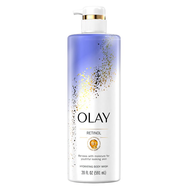 Olay Cleansing &#38; Renewing Nighttime Body Wash with Vitamin B3 and Retinol - Scented - 20 fl oz, 1 of 11