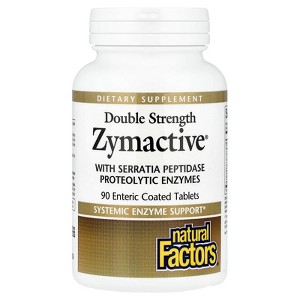 Natural Factors Zymactive®, Double Strength, 90 Enteric Coated Tablets - 1 of 2