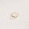EVRY JEWELS WATERPROOF Gold or Silver Plated Stainless Steel Mesmerized Ring - 3 of 3