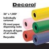 Decorol Flame Retardant Art Paper Roll, 36 Inches x 1000 Feet, Blue - 4 of 4