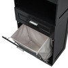 CAVINAS Modern Matte Finish Bathroom Storage Cabinet with 1 Door,1 Drawer,1 OpenShelf&Tilt-Out Laundry Hamper,Freestanding Cabinet for Bathroom - 4 of 4