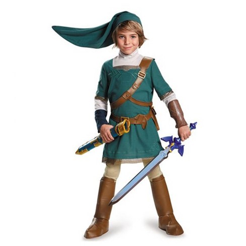 Legend of Zelda Link Prestige Costume Child - image 1 of 4