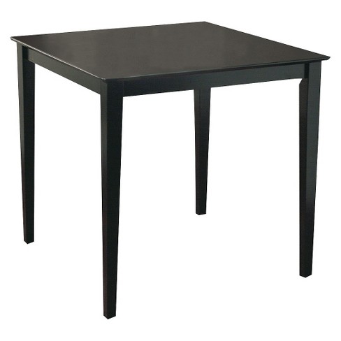 Counter Height Table Wood Black Tms Target