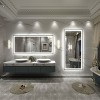 Apmir Super Bright Front & Back LED Lighted Anti-Fog Aluminum Alloy Framed Tempered Glass Bathroom/Vanity Mirror with ETL & 3-Year Warranty - 3 of 4