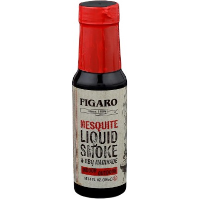 Figaro Liquid Smoke Marinade Mesquite - Case Of 12 - 4 Oz : Target