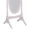 Kumasinova 59" Oval Full Length Mirror,Adjustable Standing Cheval Mirror with Wooden Frame,Mirror Full Length for Bedroom&Living Room - 3 of 4