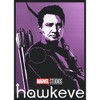 Women's Marvel Hawkeye Purple Portrait Racerback Tank Top - 2 of 4