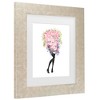 Trademark Fine Art - Rosana Laiz Blursbyai Miss bouquet II Matted Framed Art - 3 of 4