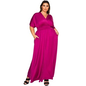 L I V D Women's Raffi Pocket Empire Waist Maxi Dress - 1 of 3