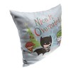 Warner Bros. Justice League Nice Is Overrated Throw Pillow 18x18 Inches - 2 of 2