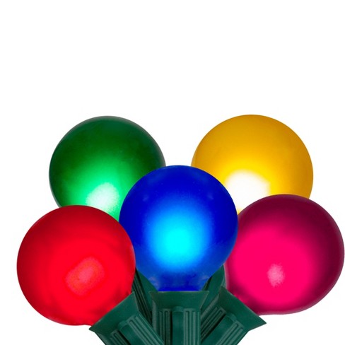 Round colored deals christmas lights