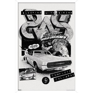 Trends International Sleeping with Sirens - Lost And Apathetic Framed Wall Poster Prints - 1 of 4