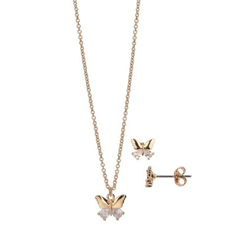 Target on sale butterfly necklace