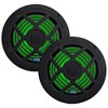 ATG ATG8MRGB-B 8 Inch Black Marine Speaker with RGB LED Lighting Includes Remote Multi Pack Includes 6 Speaker 3 Pair - 2 of 4