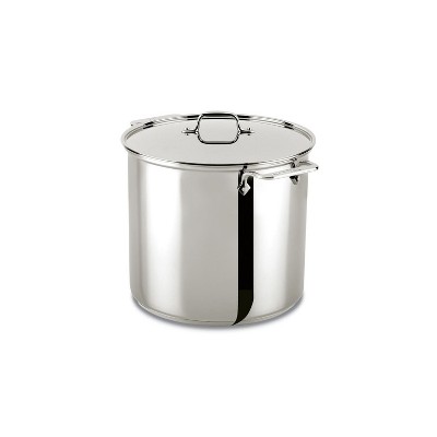 All-Clad 16 Quart Stainless Steel Stockpot with Lid, Gourmet Accessories