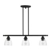 Livex Lighting Montgomery 3 - Light Chandelier in  Black - 2 of 2