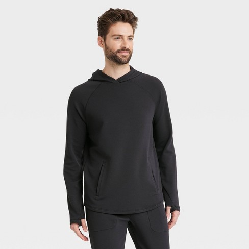 Men's Cotton Fleece Full Zip Hooded Sweatshirt - All In Motion™ Green XXL