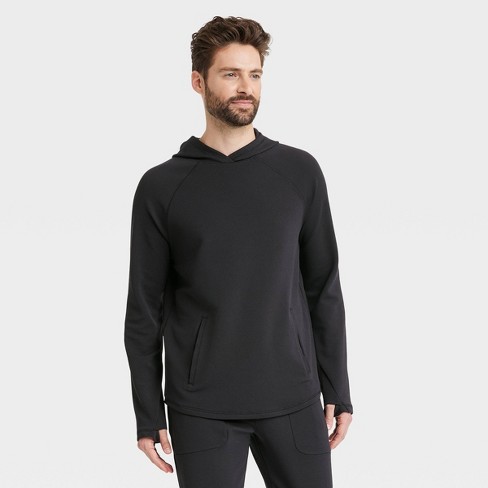 Men s Heavy Waffle Hooded Sweatshirt All In Motion Target