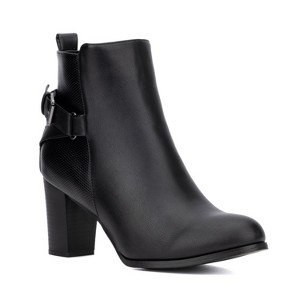 New York & Company Women's Andra Bootie - 8.5, BLACK - 1 of 4