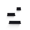 FONTOI 15.7" Floating Shelves, Wall Mounted Shelves for Bathroom, Living Room, Kitchen, Hanging Shelf for Books/Decor, Black, 3.94"*1.97"*15.75" - 4 of 4