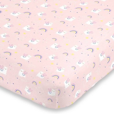 NoJo Fairy Llama Mini Crib Sheet