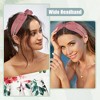 Unique Bargains Women's Bunny Ears Wide Bow Headbands - 2 of 4