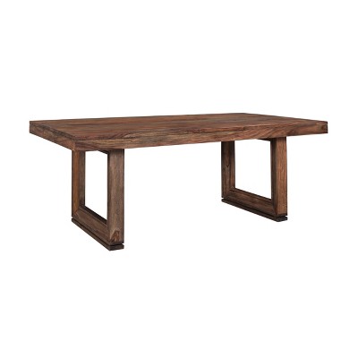 Beckenridge Dining Table Brown - Treasure Trove Accents