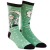 Crazy Dog T-Shirts Men's Idiot Tolerance Socks Funny New Strain Released Nerdy Science Stupid People Footwear - image 2 of 4