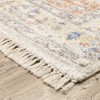 Oriental Weavers Malabar 45305 Orange/ Blue Indoor Area Rug - 2'6" x 8' - 2 of 4