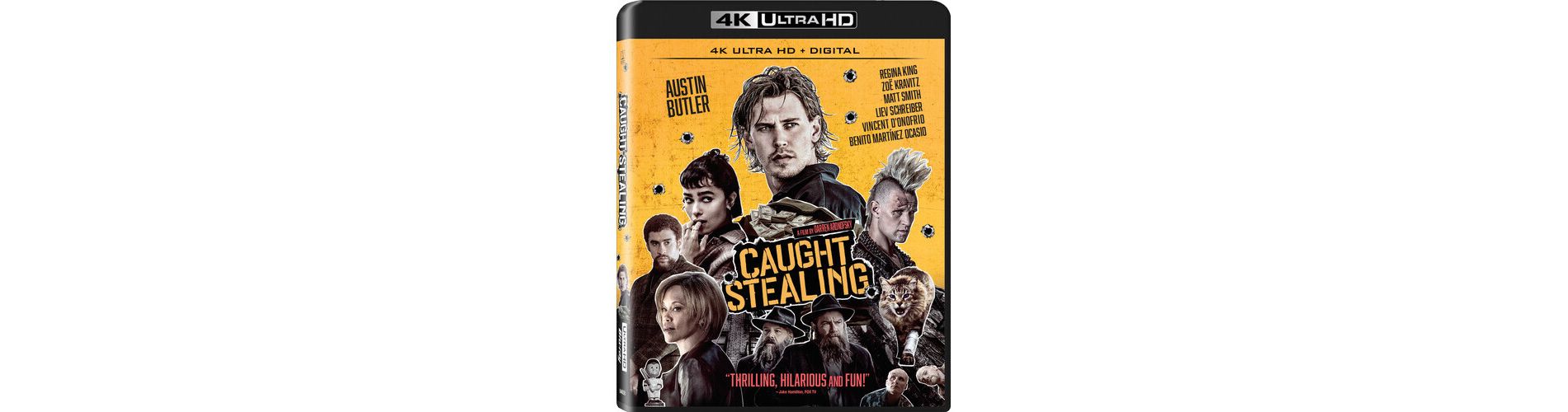 Caught Stealing (4K Ultra HD + Blu-ray + Digital Copy) (4K/UHD)(2025)