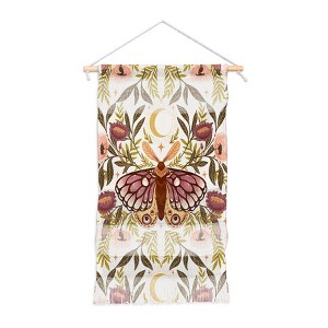 Avenie Countryside Garden Moth Fiber Wall Hanging - Society6 - 1 of 3