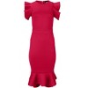 VENUS Womens Ruffle Detail Dress - 3 of 3