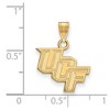 Black Bow Jewelry 10k Yellow Gold Central Florida Knights NCAA Small Pendant - 2 of 3