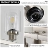 Maliang 24" Modern 4-Light Bathroom Vanity Light Fixture (No Bulbs) - 3 of 4