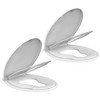 Toilet Seat, Toilet Lid With Child Seat, Suitable For Adult And Child Toilet Training, Anti Slip Fastening Buffer And Install Hardware - 2 of 4