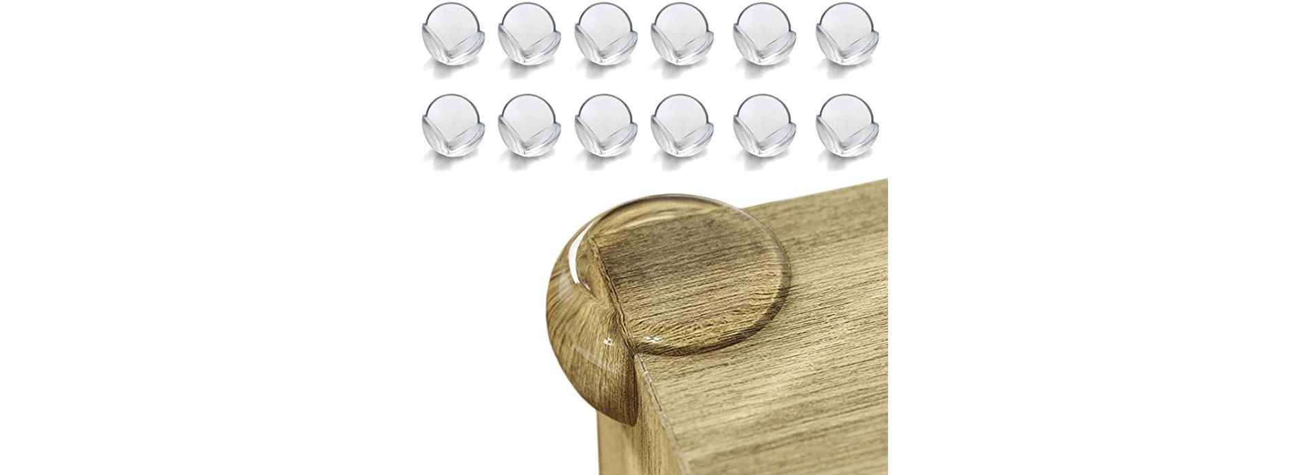 Baby Proof Me | Clear Table Corner Protectors (12 pack)