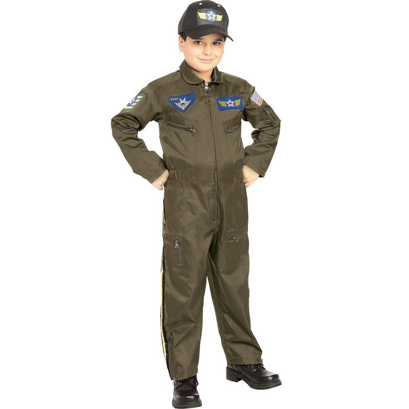 Rubies Boys Jr. Fighter Pilot Costume, 1 of 5