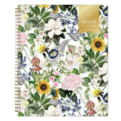 Day Designer 2025 Weekly/Monthly Planner 11.18"x9.37" Wirebound Luca: Adult Stationery, Tabs, Multicolored, Paper
